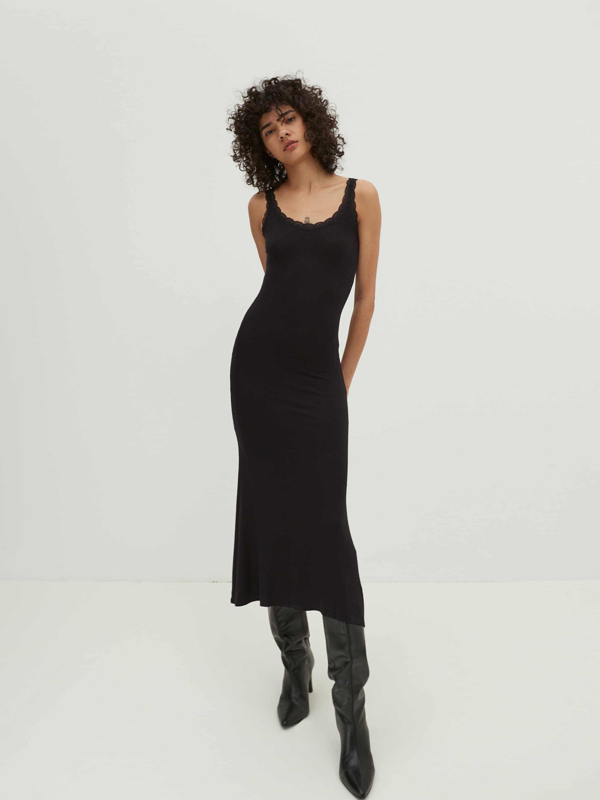 EDITED Producten Jurk 'Alana' Zwart