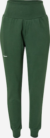 NEBBIA Workout Pants in Green: front