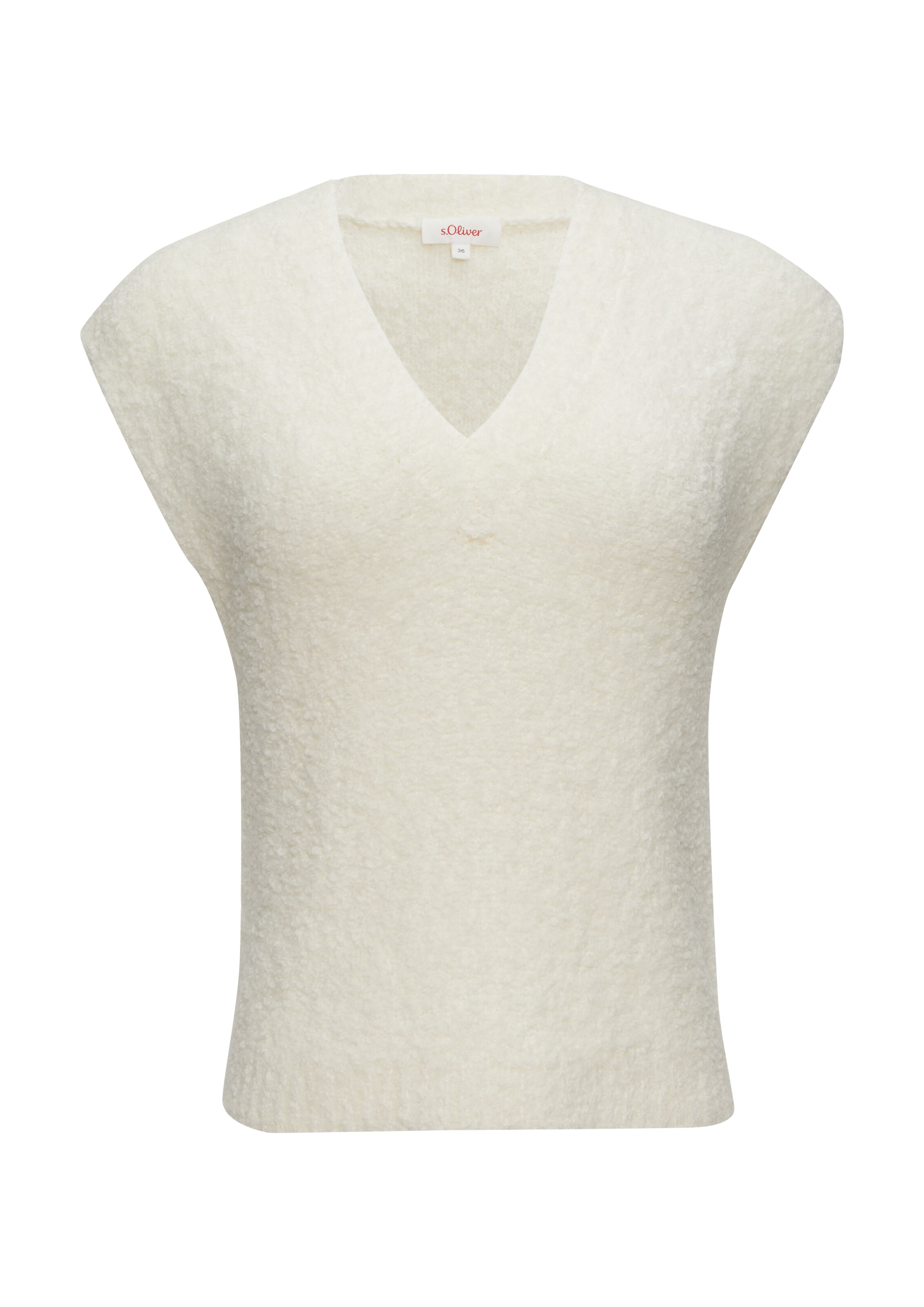 s.Oliver Trui in Beige: voorkant