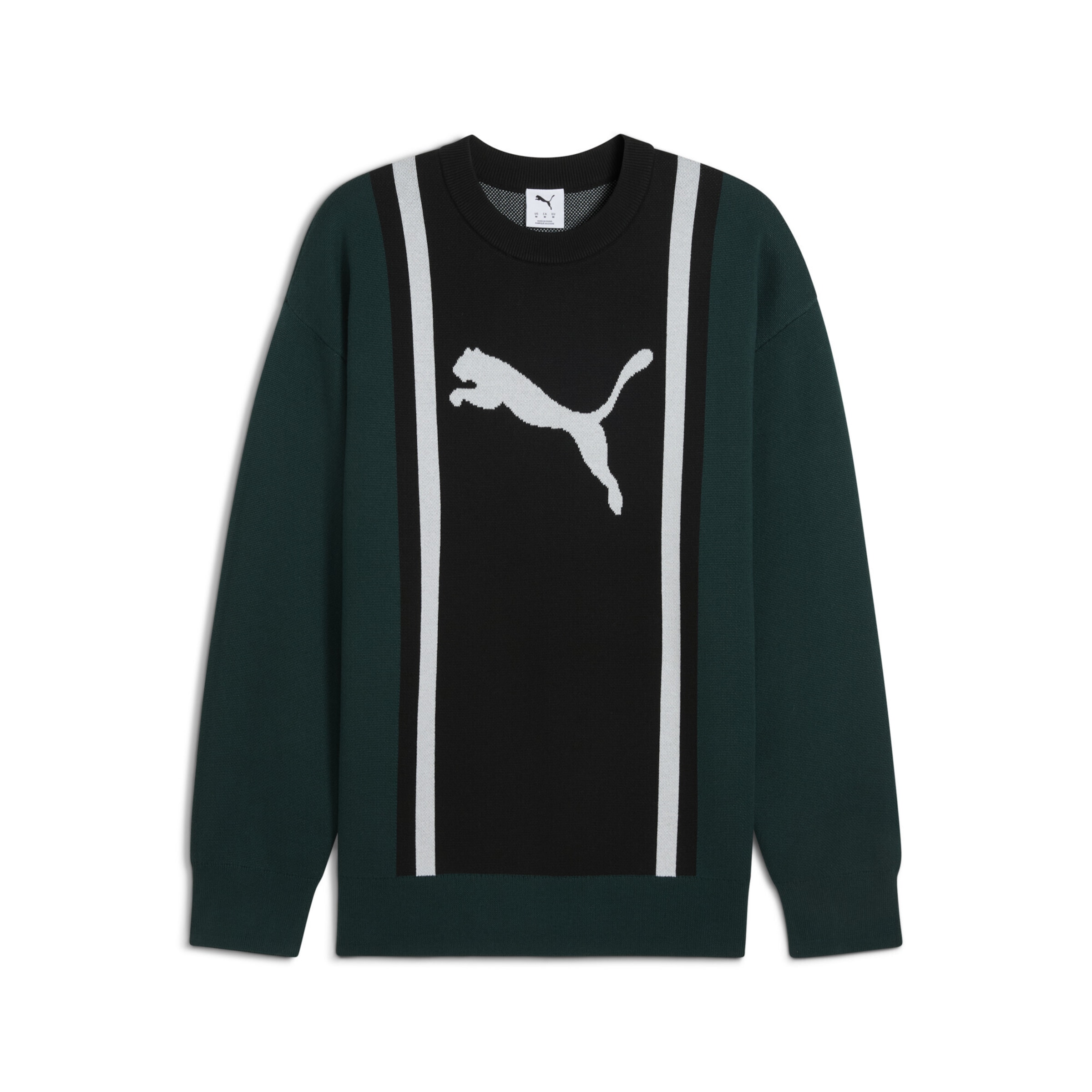 PUMA Pullover 'Future Archive' in Grün: Vorderseite