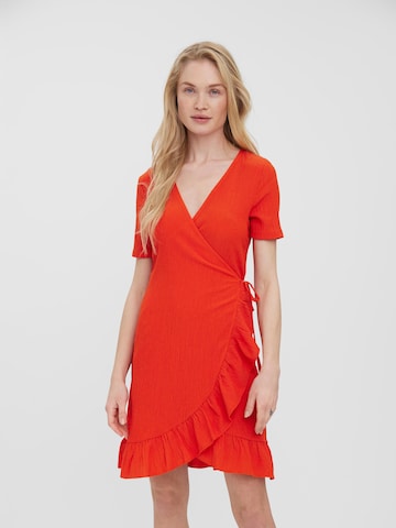 VERO MODA - Vestido de verano 'Haya' en naranja: frente