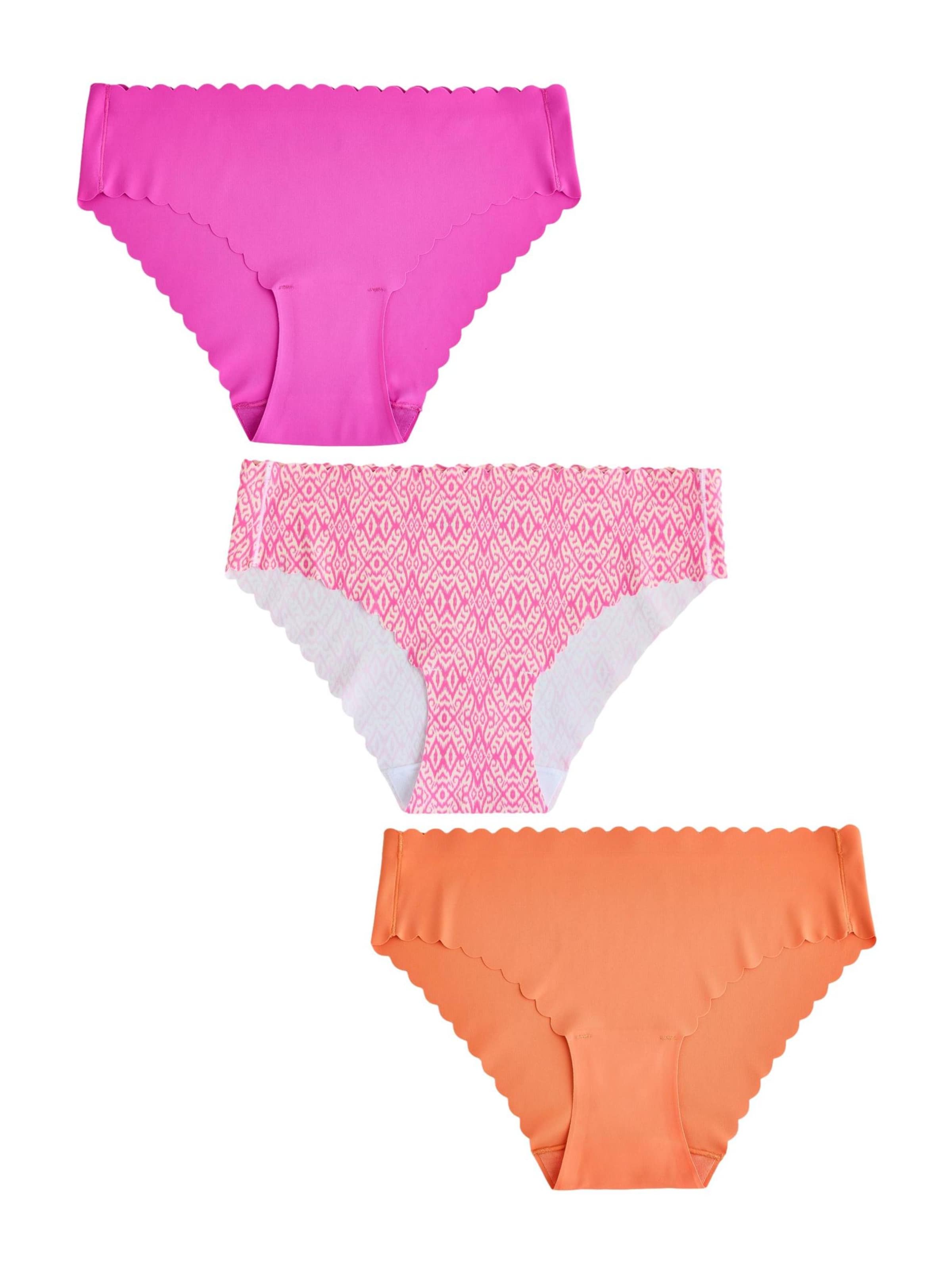 Slip Next en orange : devant