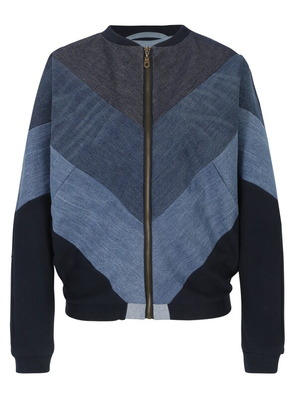 Bridge & Tunnel Between-Season Jacket in Blue, Navy, Blue Denim