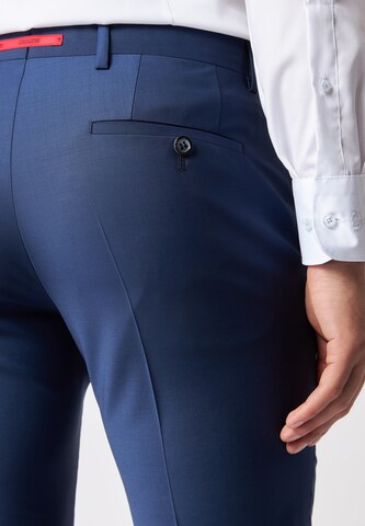 ROY ROBSON Slim fit Pleated Pants in Blue