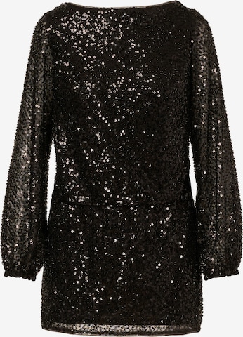 Adrianna Papell Cocktailkleid in Schwarz: Vorderseite