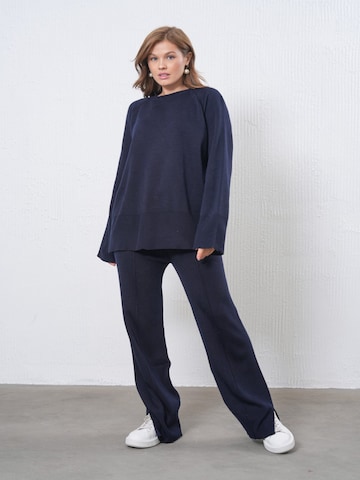 WOMAN VISION Kostuum in Blauw: voorkant