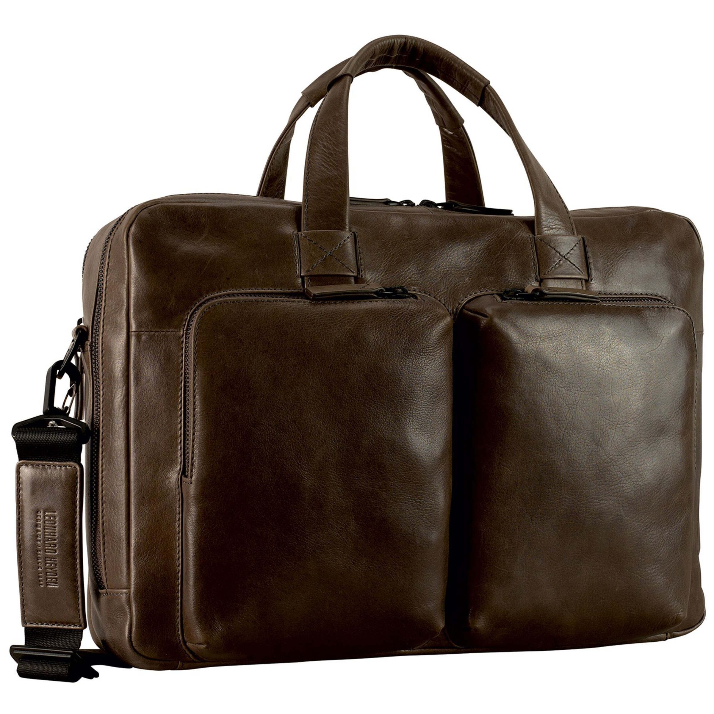 Porte-documents 'Porto' LEONHARD HEYDEN en marron : devant