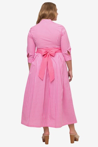 Ulla Popken Blusenkleid in Pink