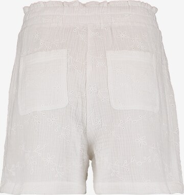 Regular Pantaloni 'Elodie' de la Hailys pe alb