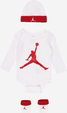 Set 'JUMPMAN' Jordan en blanc : devant