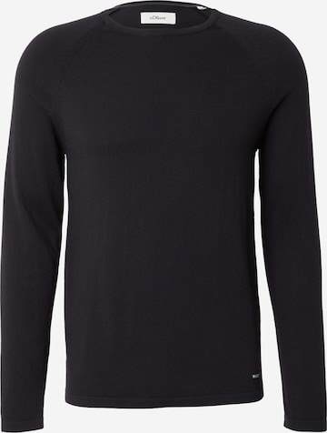 s.Oliver Svetr – černá: přední strana