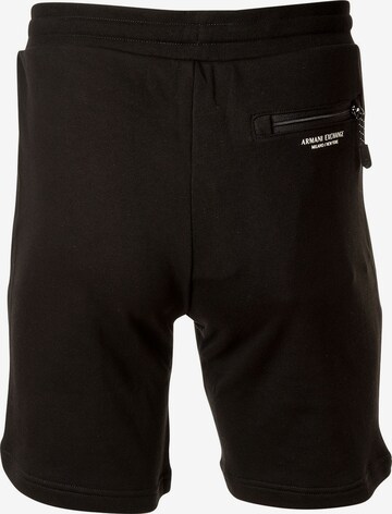 Regular Pantaloni de la ARMANI EXCHANGE pe negru