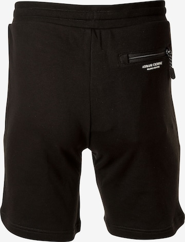 ARMANI EXCHANGE Regular Shorts in Schwarz