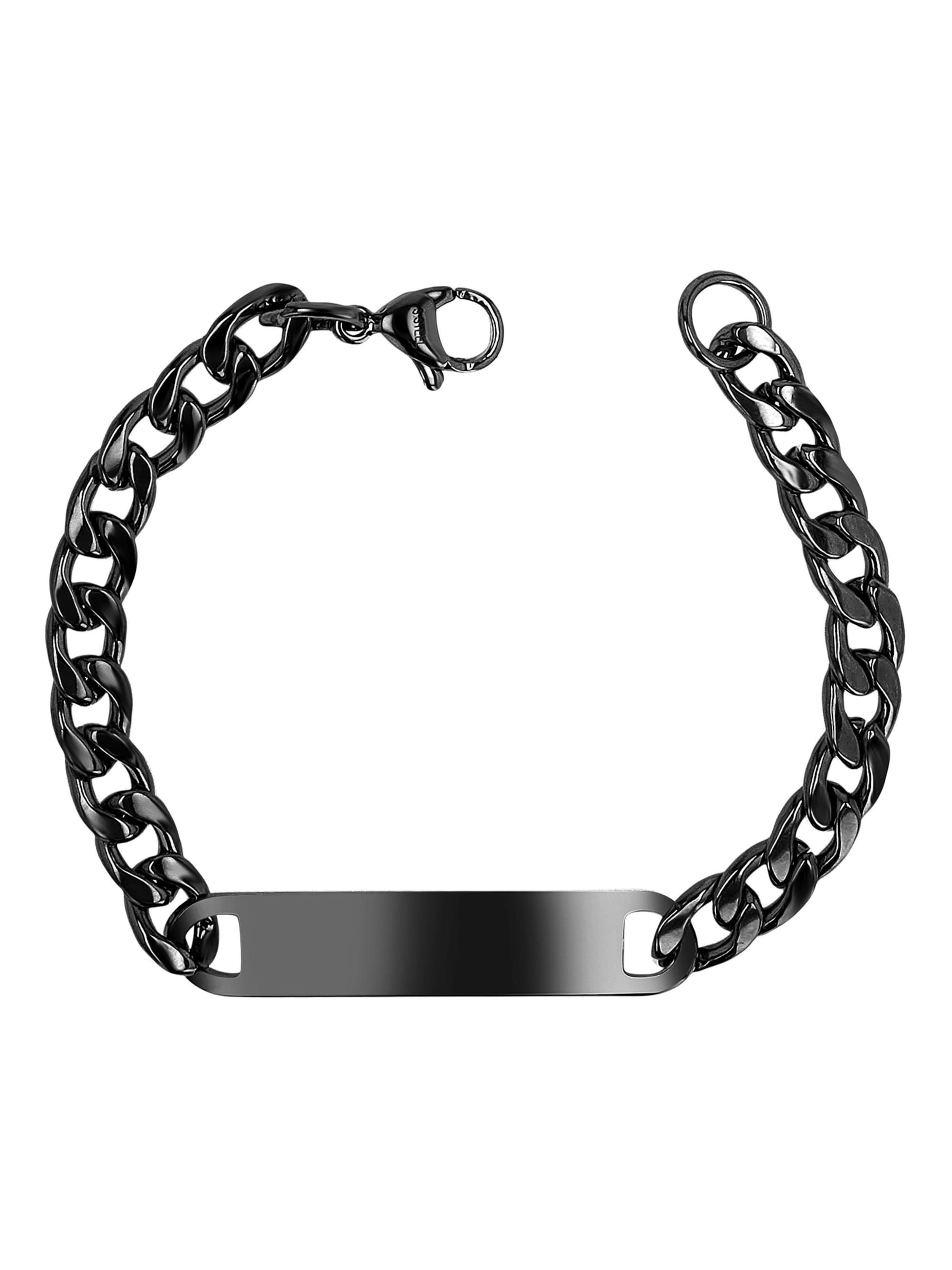 Akzent Bracelet 'Morwenna' in Black: front