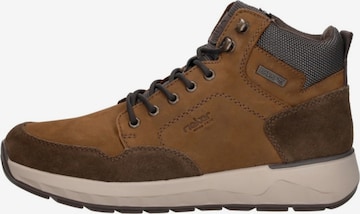 Bottes à lacets 'Veterschoenen Hoog' Rieker en marron : devant