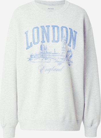 HOLLISTER Sweatshirt in Mottled Grey ABOUT YOU