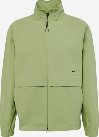 NIKE Αθλητικό μπουφάν σε πράσινο: μπροστά