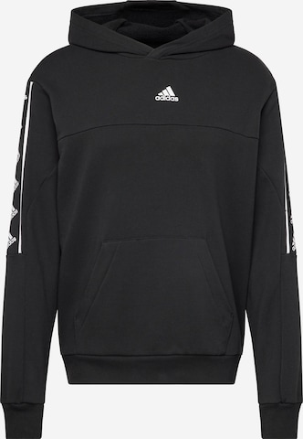 ADIDAS SPORTSWEAR Sportsweatshirt 'Brandlove' in Zwart: voorkant