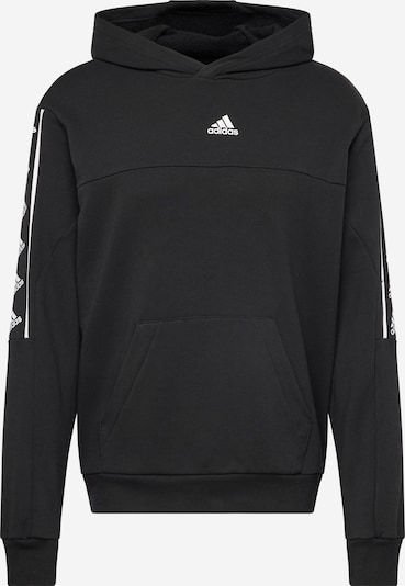 ADIDAS SPORTSWEAR Sports sweatshirt 'Brandlove' in Black / White, Item view