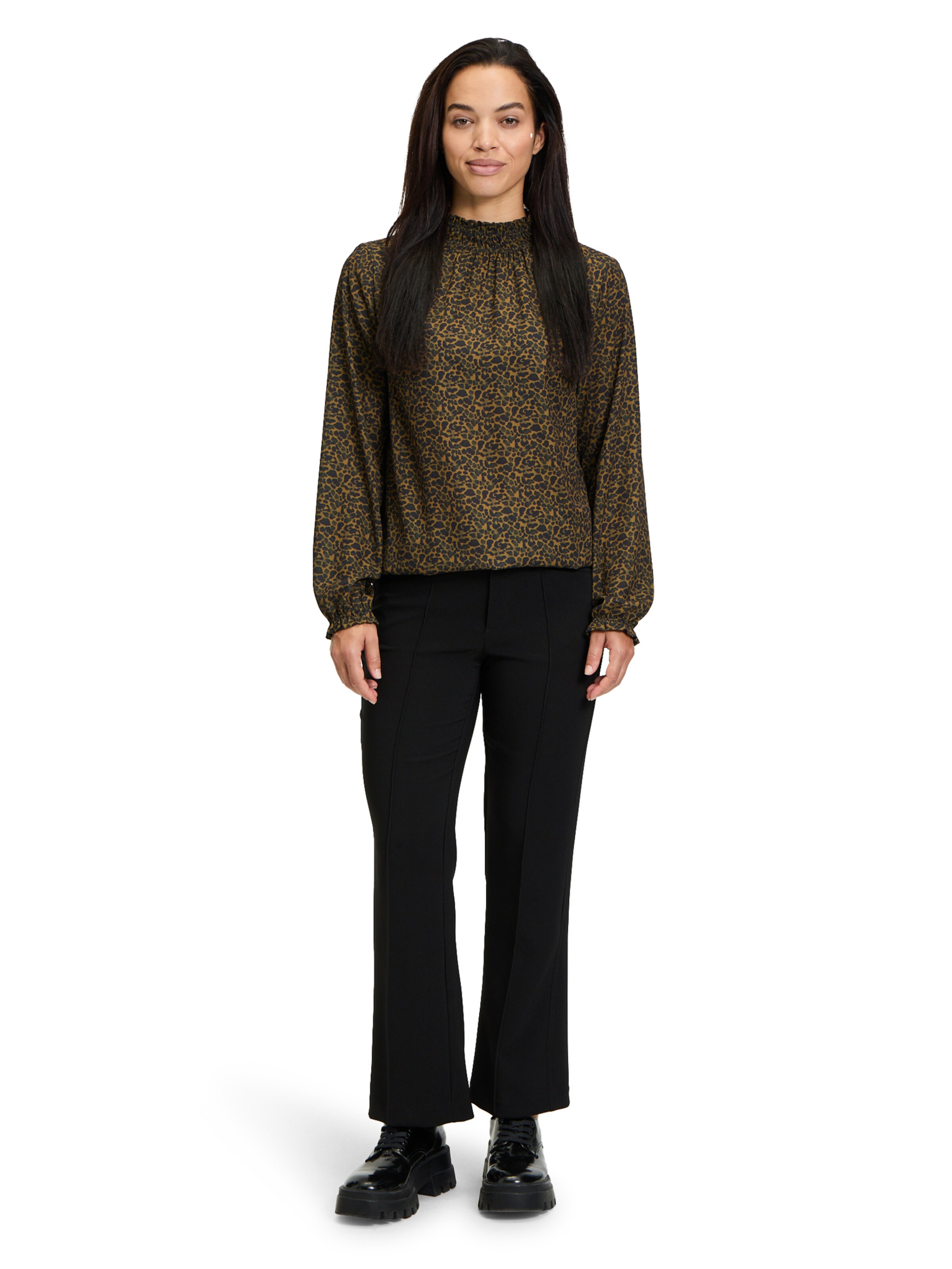 Cartoon Blouse in Groen