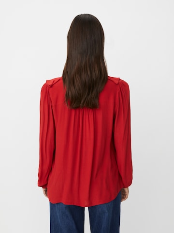 Chemisier Masai en rouge