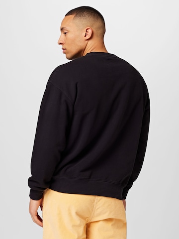 LEVI'S ® Sweatshirt 'Gold Tab™ Crewneck' in Zwart