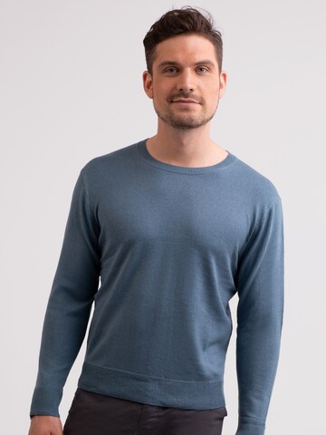 CASH-MERE.CH Sweater in Blue: front