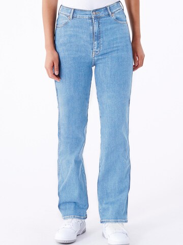 Dr. Denim Slimfit Jeans 'Drdenimmoxy High Straight' in Blauw