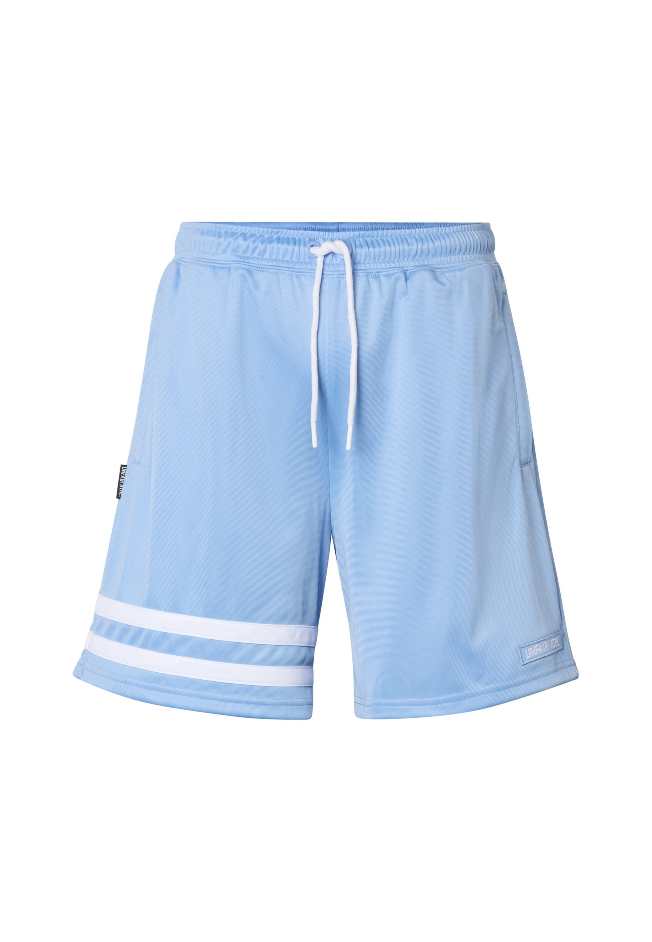 Unfair Athletics Boardshorts en XXXL en bleu / blanc, Vue avec produit