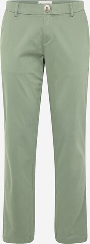 regular Pantaloni chino 'Olav' di Bruun & Stengade in verde: frontale