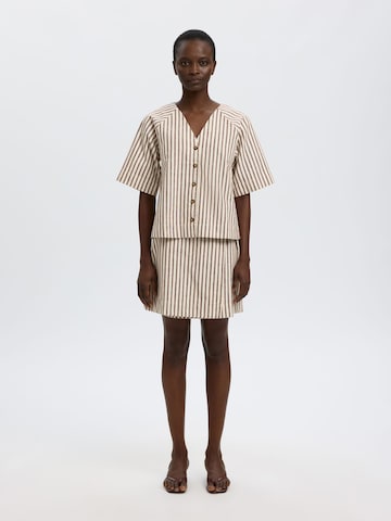 SELECTED Blouse in Bruin