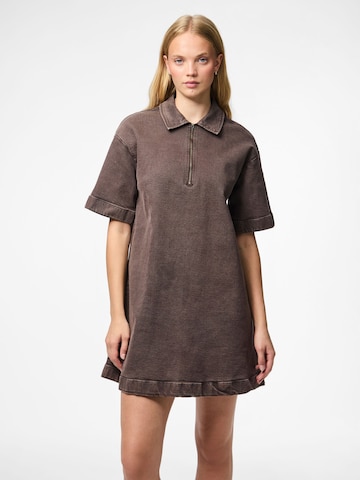 PIECES Dress 'SELMA' in Brown: front