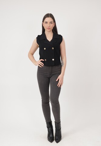 Elara Bluse in Schwarz