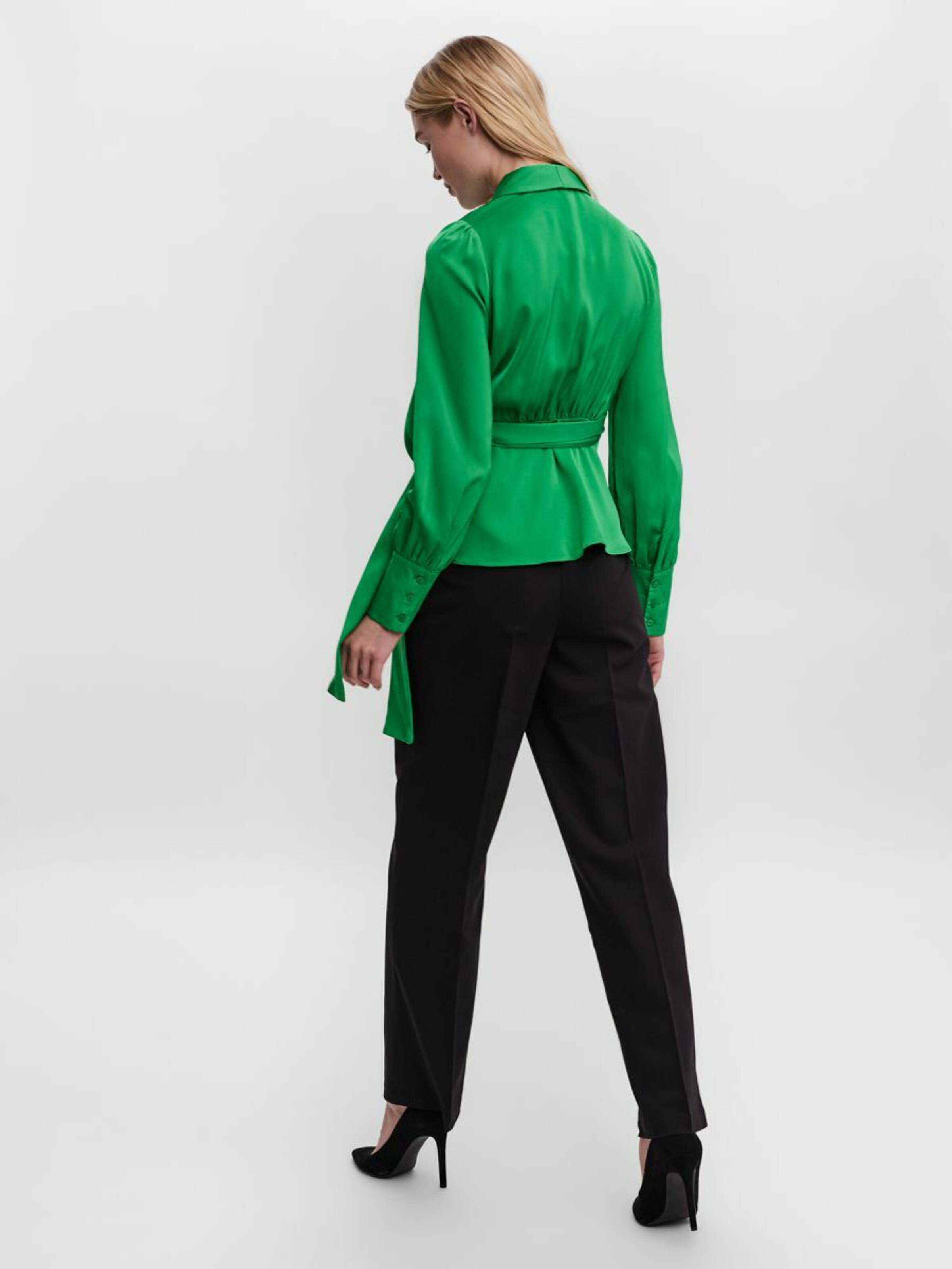 Frauen Blusen & Tuniken VERO MODA Bluse in Grün - LR87956 Frauen Blusen & Tuniken VERO MODA Bluse in Grün - LR87956
