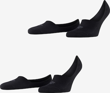 BURLINGTON Ankle Socks 'Everyday 2-Pack' in Black: front
