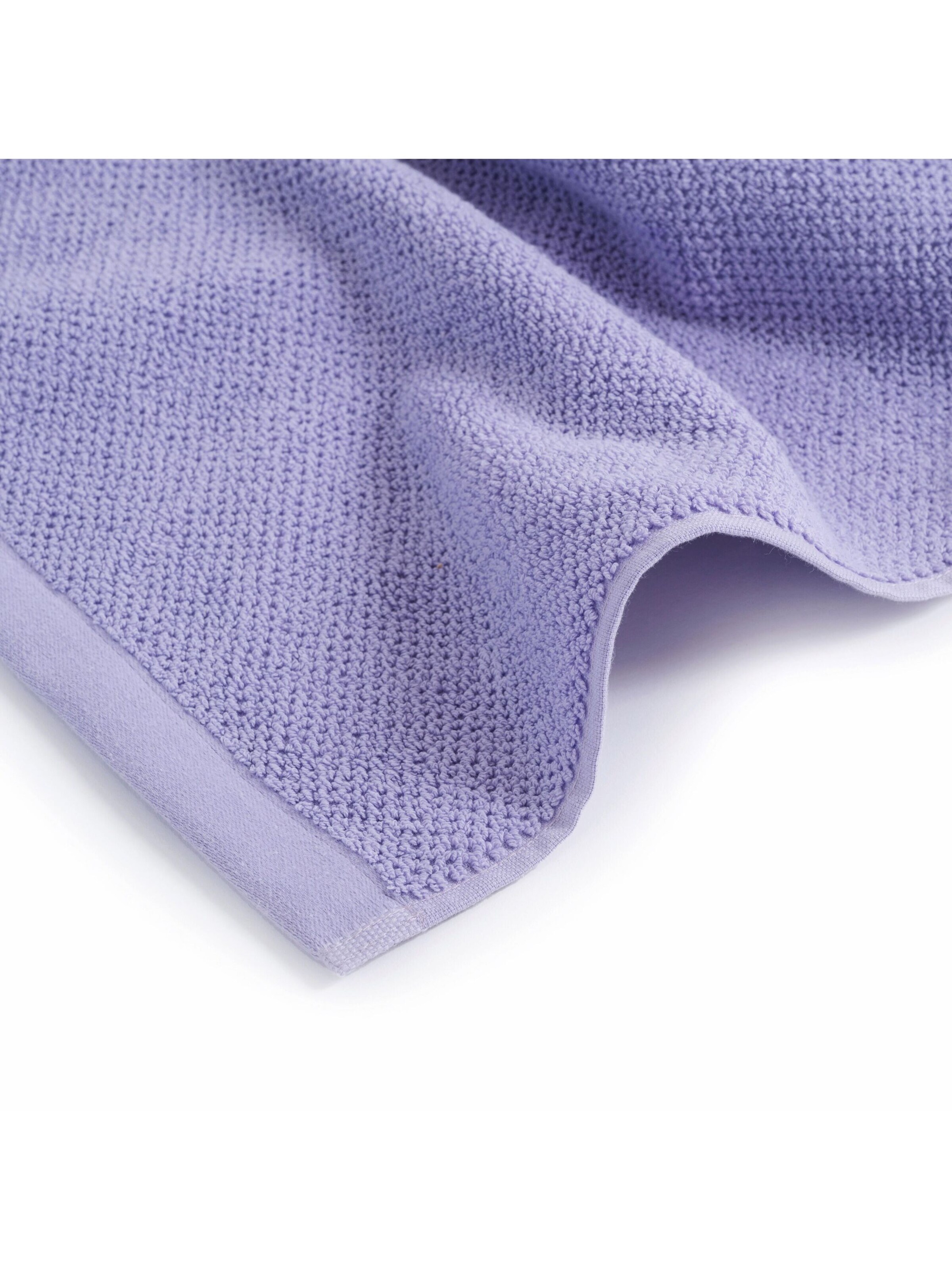 Herzbach home Duschtücher Spa im 2er Set, Flächengewicht 525 gsm in Lila