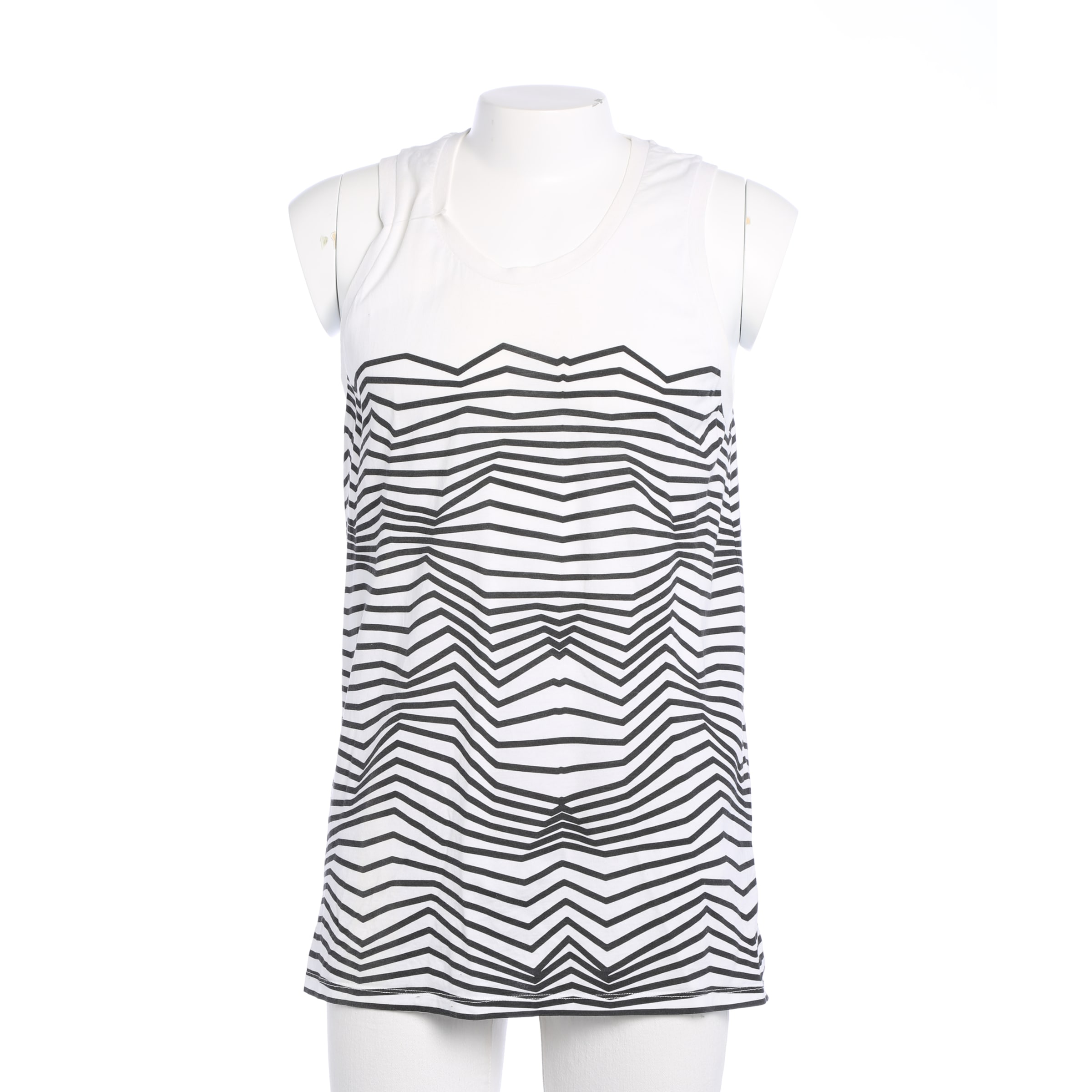 Neil Barrett T-Shirt M in Schwarz: Vorderseite