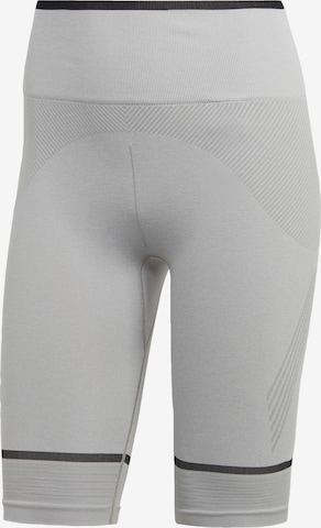 ADIDAS BY STELLA MCCARTNEY Skinny Workout Pants in Grey: front