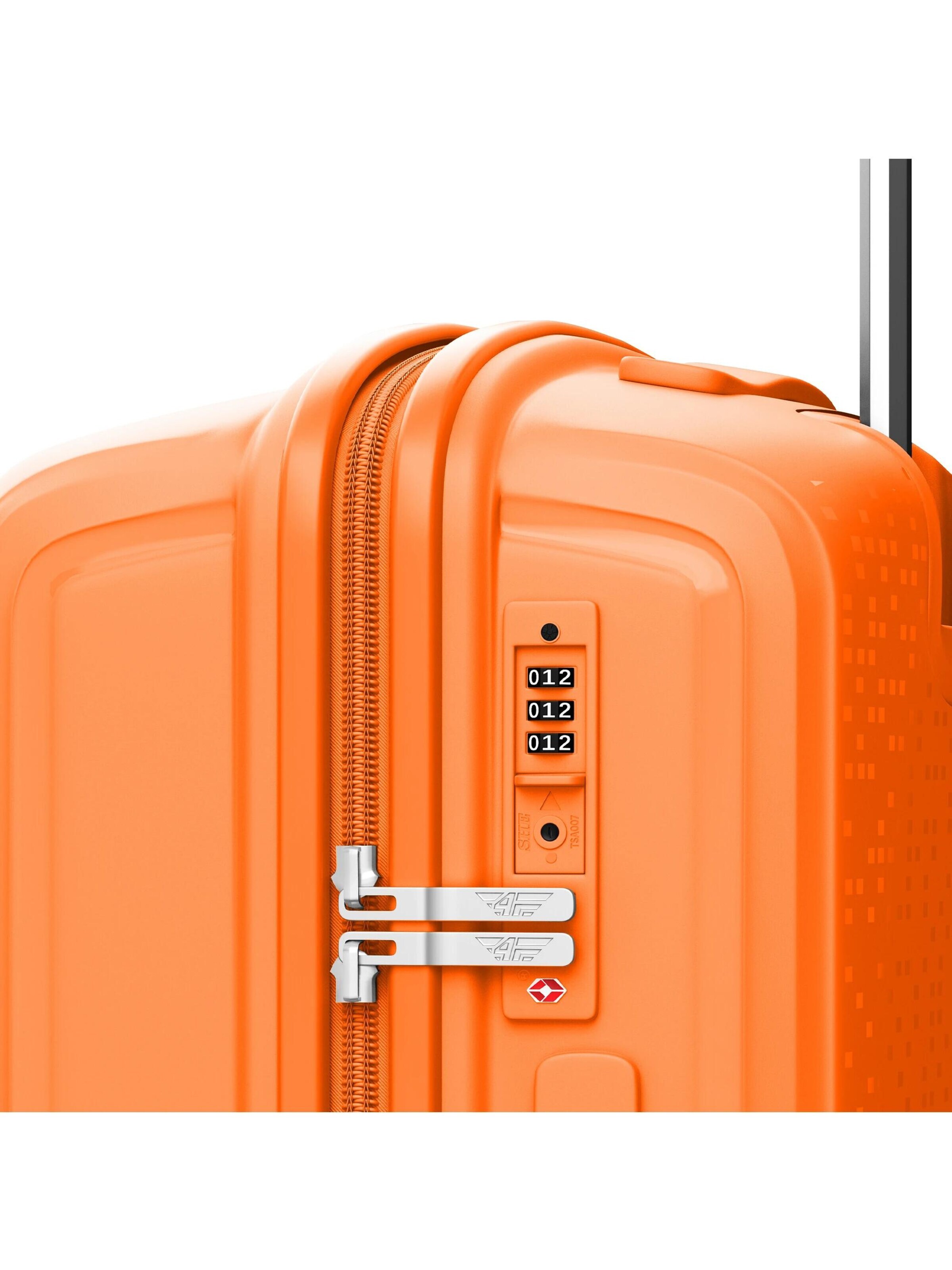 4FLY Suitcase Set 'Pixel' in Orange