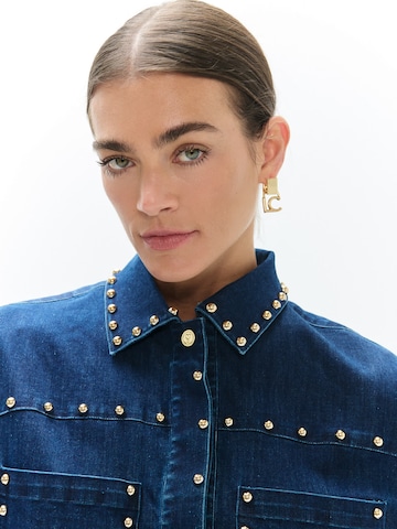 Veste mi-saison Lola Casademunt en bleu : devant