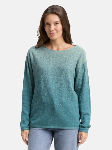 Pull-over TOM TAILOR en vert : devant