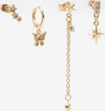 Pull&Bear Sieraden set in Goud: voorkant