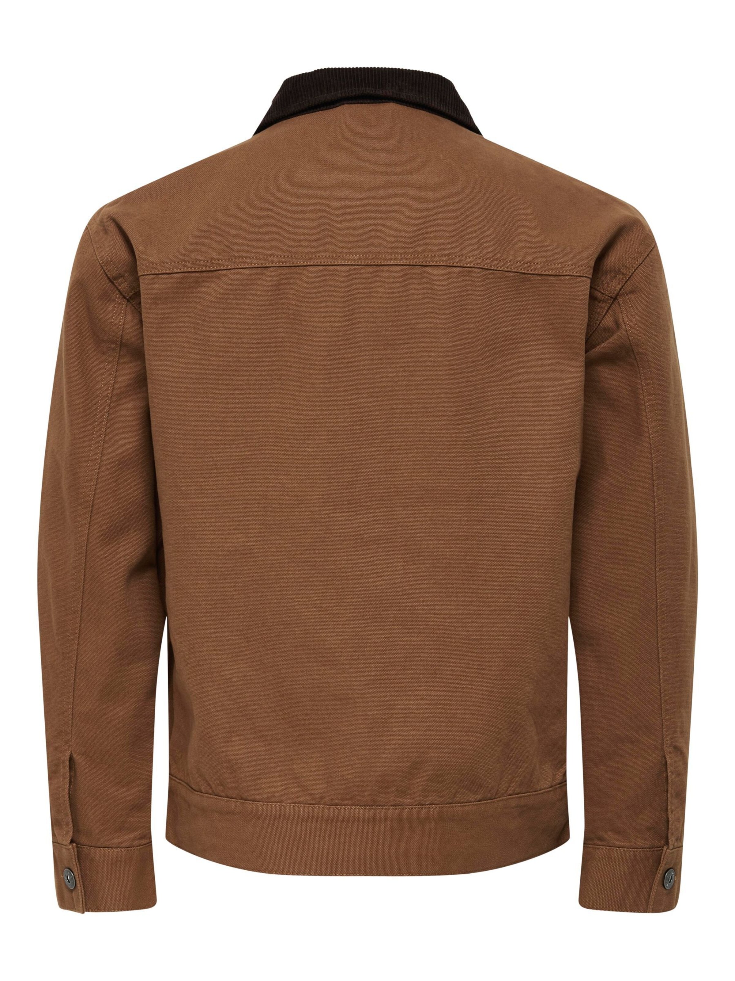 Only & Sons - Chaqueta de entretiempo 'ONSTimber' en marrón