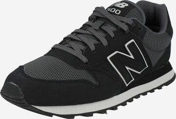 new balance Trampki niskie '500' w kolorze czarny: przód