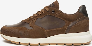 Nero Giardini Sneakers laag 'Colorado Noxos Delave' in Bruin: voorkant