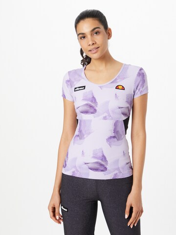 ELLESSE Functioneel shirt in Lila: voorkant