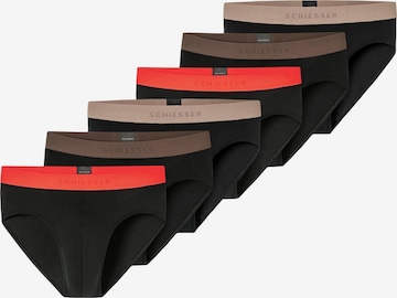 SCHIESSER Slip '95/5 Cotton' in Schwarz: Vorderseite