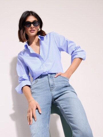 Effilé Jean Friends Like These en bleu