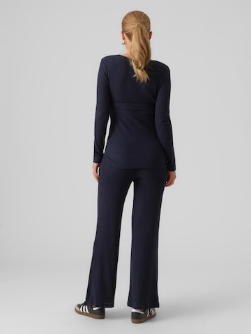 MAMALICIOUS Blouse 'Annette Tess' in Blue