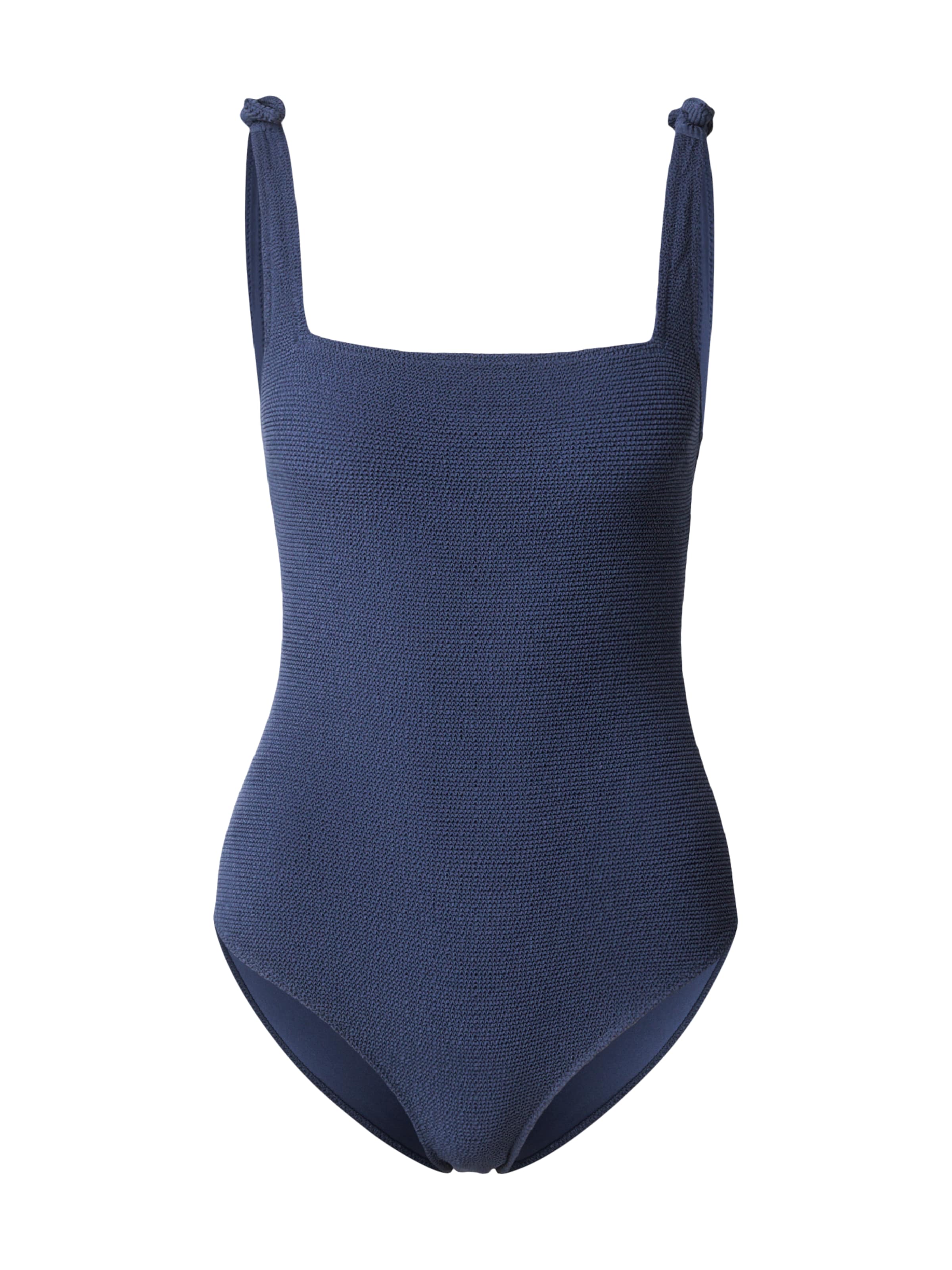 & Other Stories Bralette Swimsuit in Blue: front